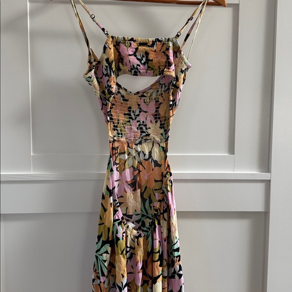 Billabong Multicolor Floral Maxi Dress - Picture 3 of 4